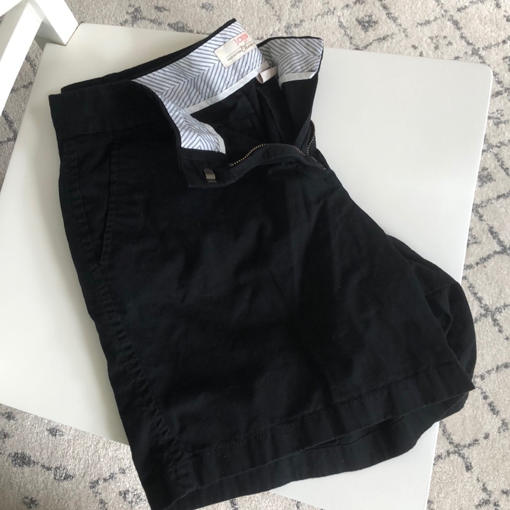J. Crew Factory Black Chino Shorts